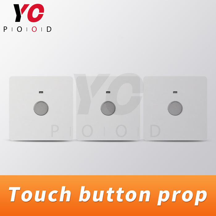 Touch button unlock escape room props
