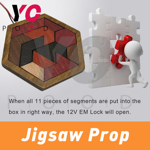 Jigsaw Prop real Escape room puzzle supplier DIY Manufacture YOPOOD
