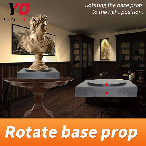 Rotating base prop in real life Escape room game supplier Yopood