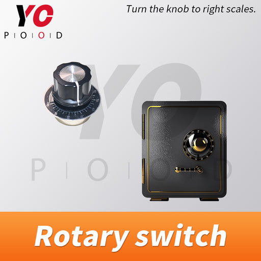 Rotary switch for escape room supplier YOPOOD