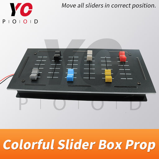Colorful Slider Box Escape Room Props DIY Manufacture YOPOOD