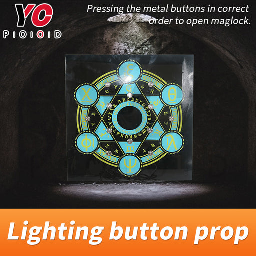 lighting button prop for escape room