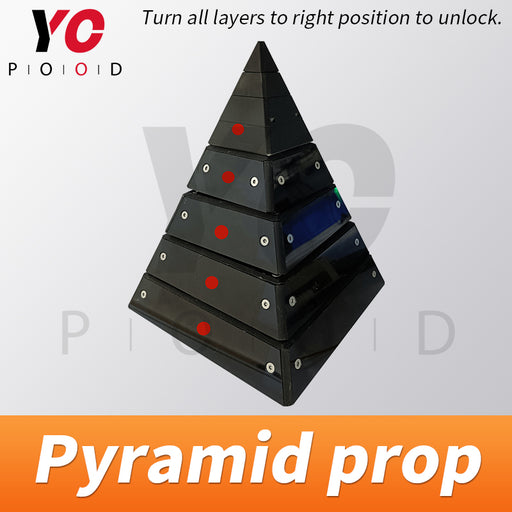 Pyramid prop for escape room game