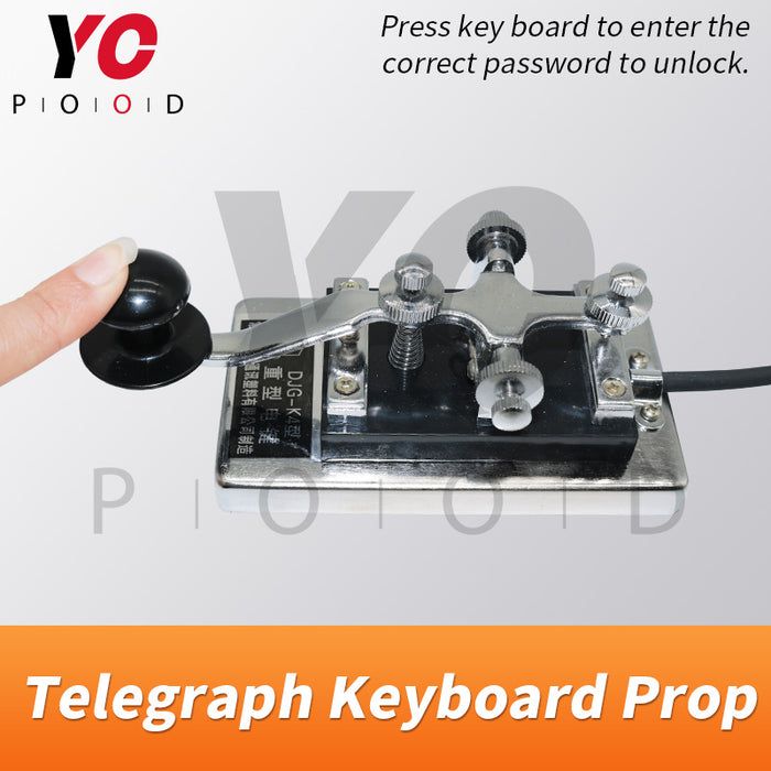 Morse Code Device Real Life Escape Room Game Prop Supplier YOPOOD