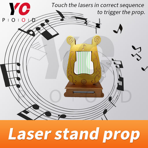 YOPOOD laser stand prop laser harp real life escape room game prop supplier