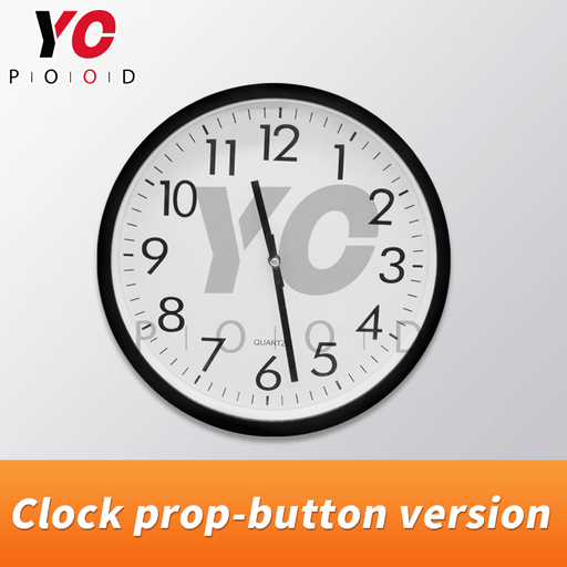 New clock prop -button version escape room