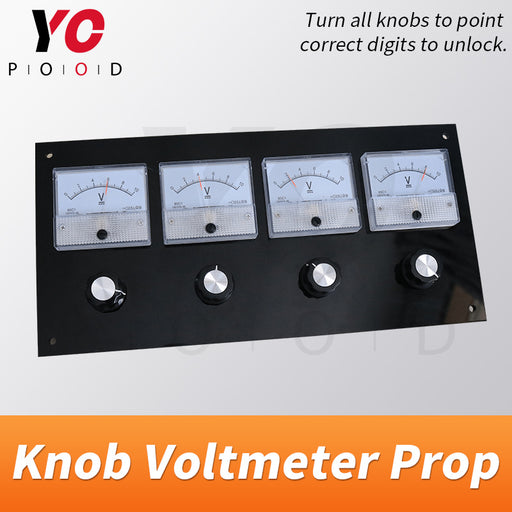 Knob Voltmeter Prop real escape room game supplier DIY Factory YOPOOD