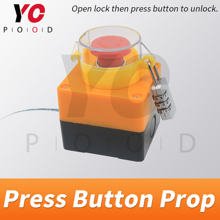 Press Button Prop escape room real life DIY Manufacture YOPOOD