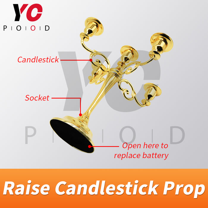 Raise Candlestick Prop Escape Room YOPOOD