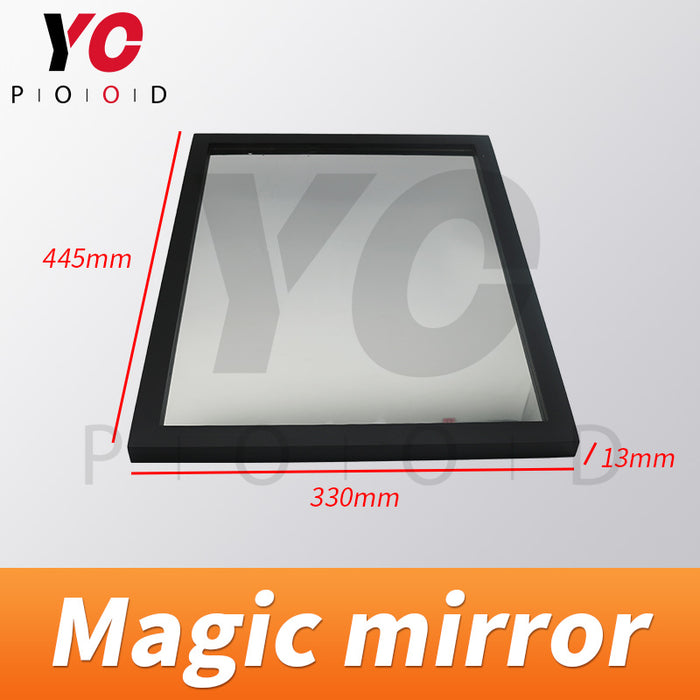 Magic mirror for escape room