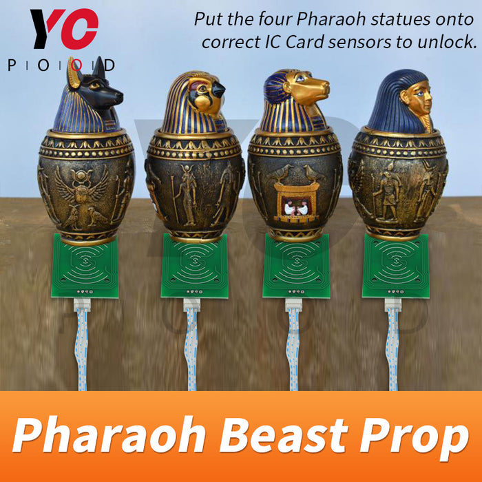 Pharaoh beast prop room escape game puzzle YOPOOD