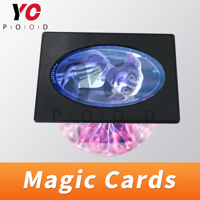 Magic cards escape room prop