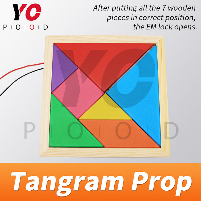 Tangram Prop Escape Room DIY Supplier Game Manufacture YOPOOD