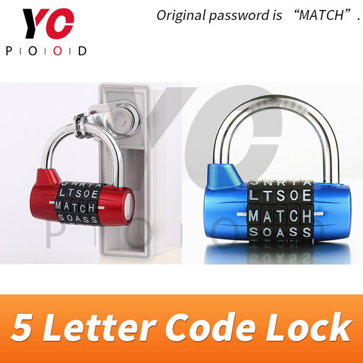 5 Letter Code Combination password lock Escape Room YOPOOD