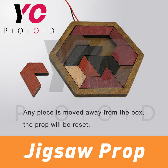 Jigsaw Prop real Escape room puzzle supplier DIY Manufacture YOPOOD