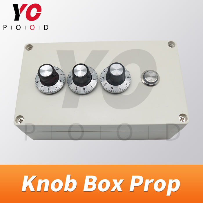 Knob Box Prop escape room DIY Manufacture YOPOOD