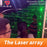 laser array for escape room game adventurer prop laser maze DIY manufacture YOPOOD