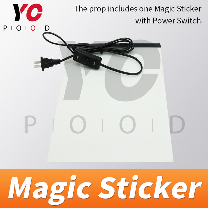 Magic sticker Prop Real life Escape Room Game Supplier DIY YOPOOD