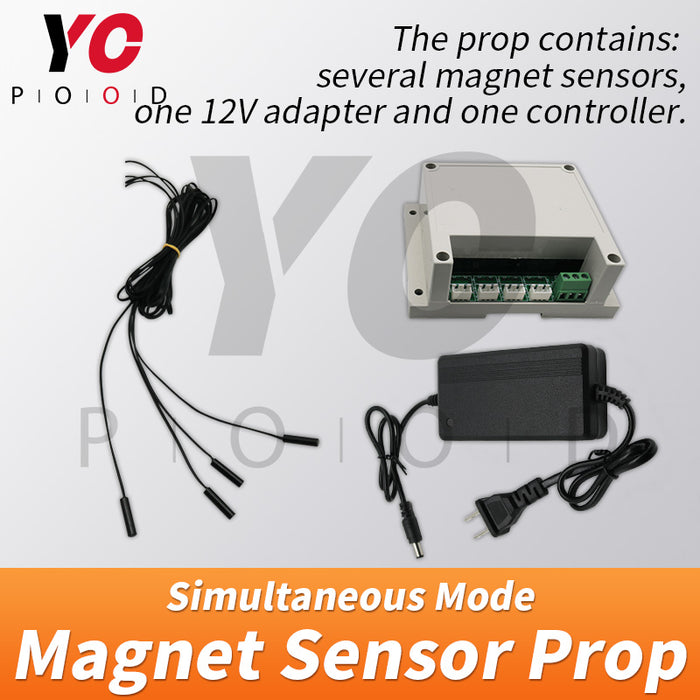 Magnet sensor simultaneous version Escape Room Prop YOPOOD