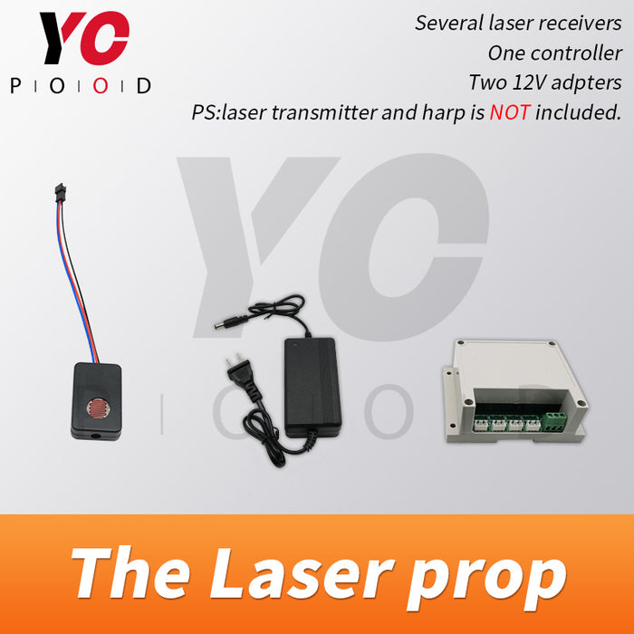 The laser receiver laser harp escape room game Takagism Game prop DIY