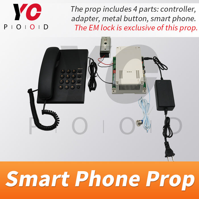 Smart Phone Prop Real life Escape Room Supplier DIY Manufacture YOPOOD