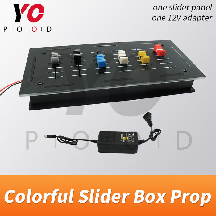 Colorful Slider Box Escape Room Props DIY Manufacture YOPOOD