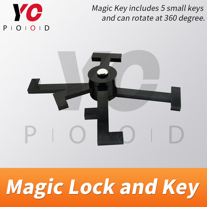 Magic lock and key Escape room props supplier YOPOOD
