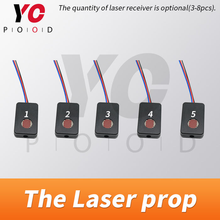 The laser receiver laser harp escape room game Takagism Game prop DIY