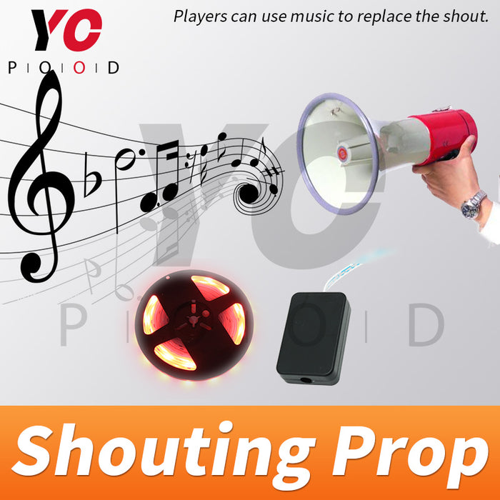 Shouting Prop Room Escape Games Decibel Prop Supplier DIY YOPOOD