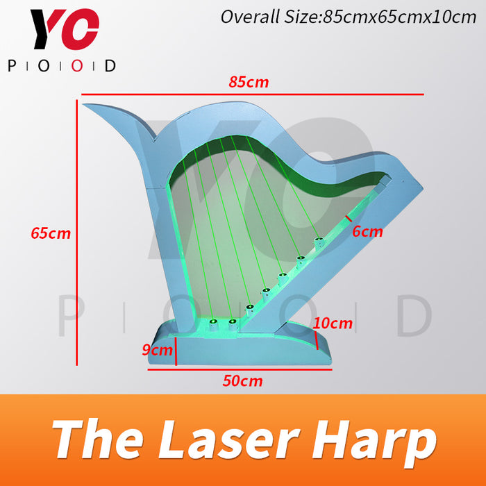 Takagism Game Laser Harp Escape Room Game Props DIY manufacture