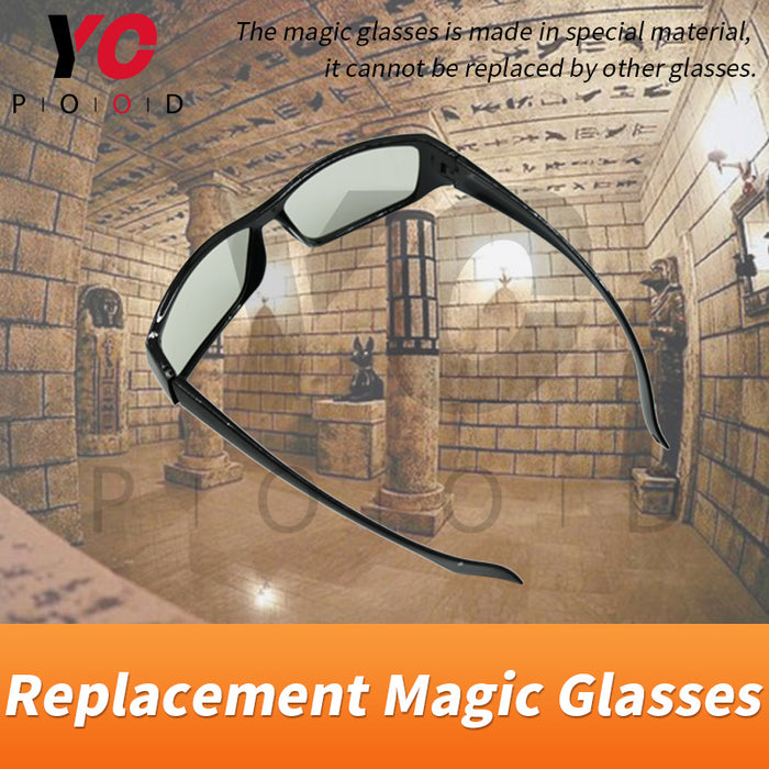 Replacement Glasses parts for Magic Glasses Escape room Prop YOPOOD