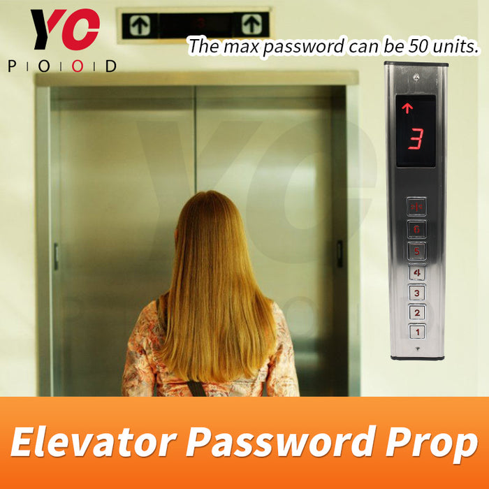 Elevator Password Prop Real Life Escape Room Game DIY Supplier YOPOOD