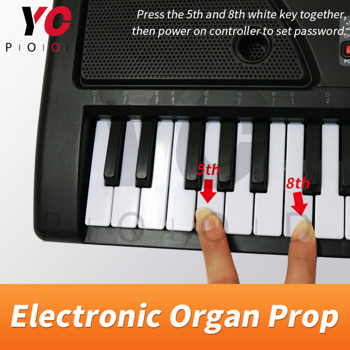 Electronic Organ Prop Real Life Room Escape DIY Manufacture YOPOOD