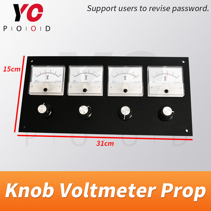 Knob Voltmeter Prop real escape room game supplier DIY Factory YOPOOD
