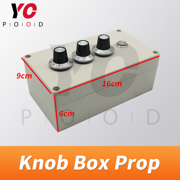 Knob Box Prop escape room DIY Manufacture YOPOOD