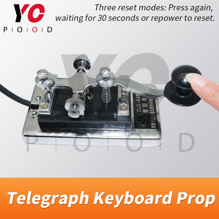 Morse Code Device Real Life Escape Room Game Prop Supplier YOPOOD