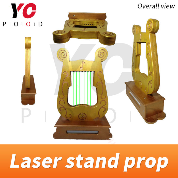 YOPOOD laser stand prop laser harp real life escape room game prop supplier