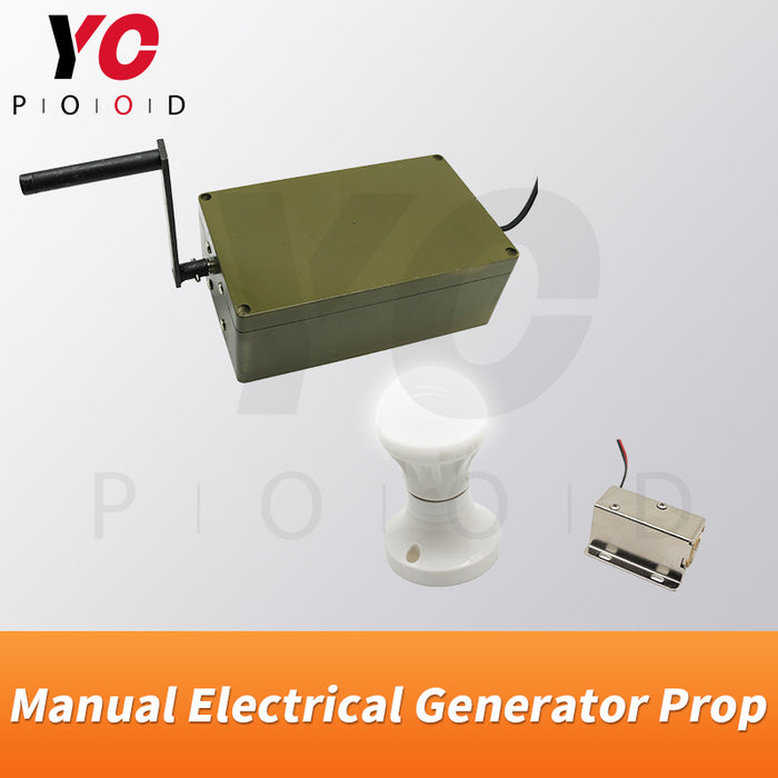 Manual Electrical Generator Prop Real Room Escape DIY Supplier YOPOOD