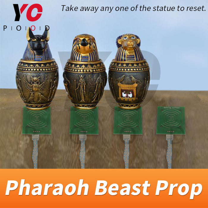 Pharaoh beast prop room escape game puzzle YOPOOD