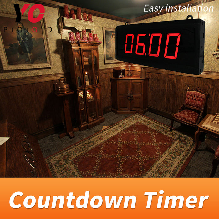 LED Countdown timer Room escape game props DIY supplier YOPOOD