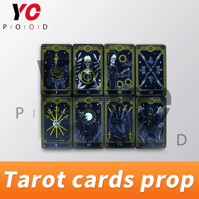 Tarot cards prop escape room props