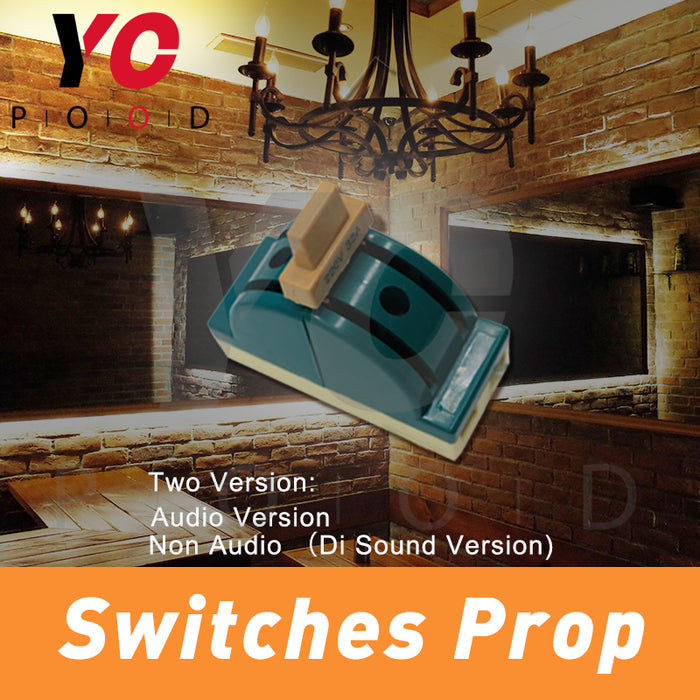 Switches Prop real life escape room players DIY Manufacture YOPOOD