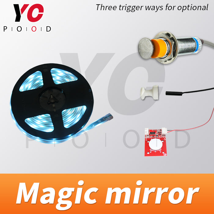 Magic mirror for escape room