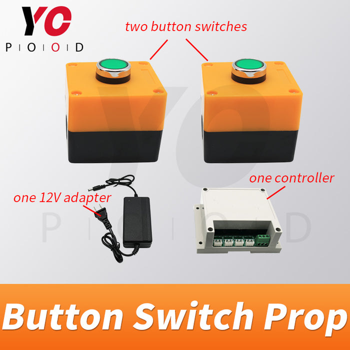 Button Switches real life escape room prop DIY Manufacture YOPOOD